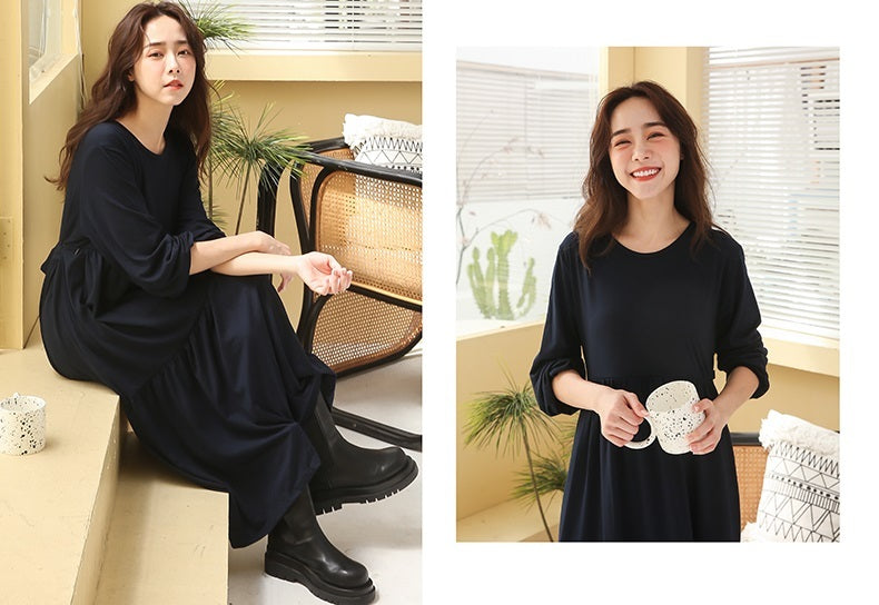 Layered & Flowy Nursing Dress
