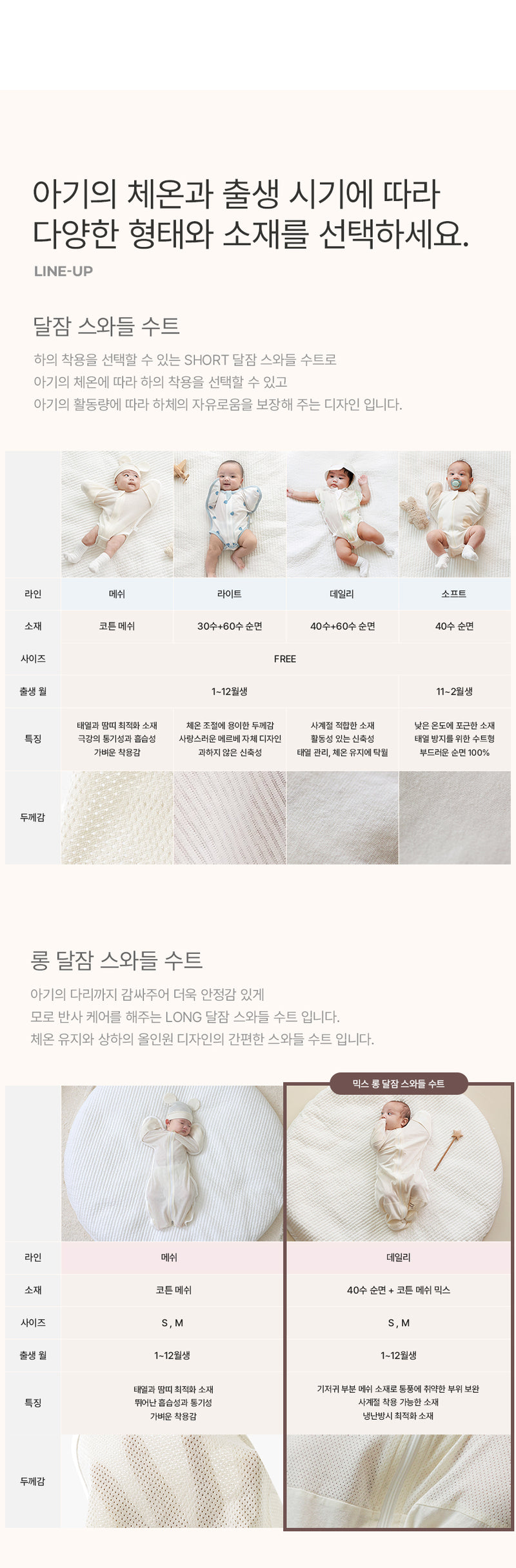 Swaddle Sleeping Bag (All Seasons)