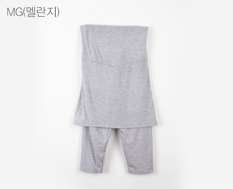 KRMD704 韓國 Mom's day 高級優質7分托腹短裙Leggings (3色) [孕婦緊身褲/下裝]