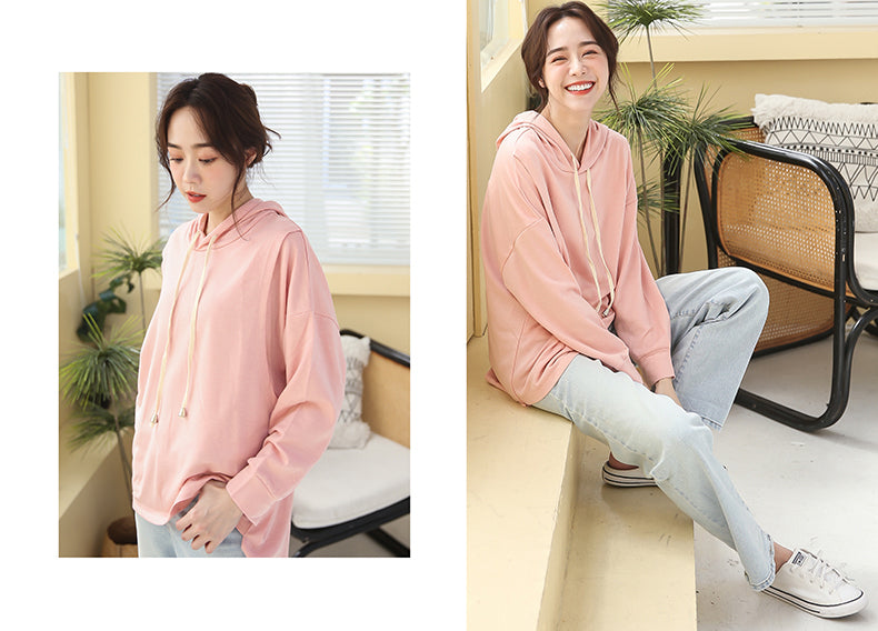 Relaxed Sweat Nursing Hoodie
