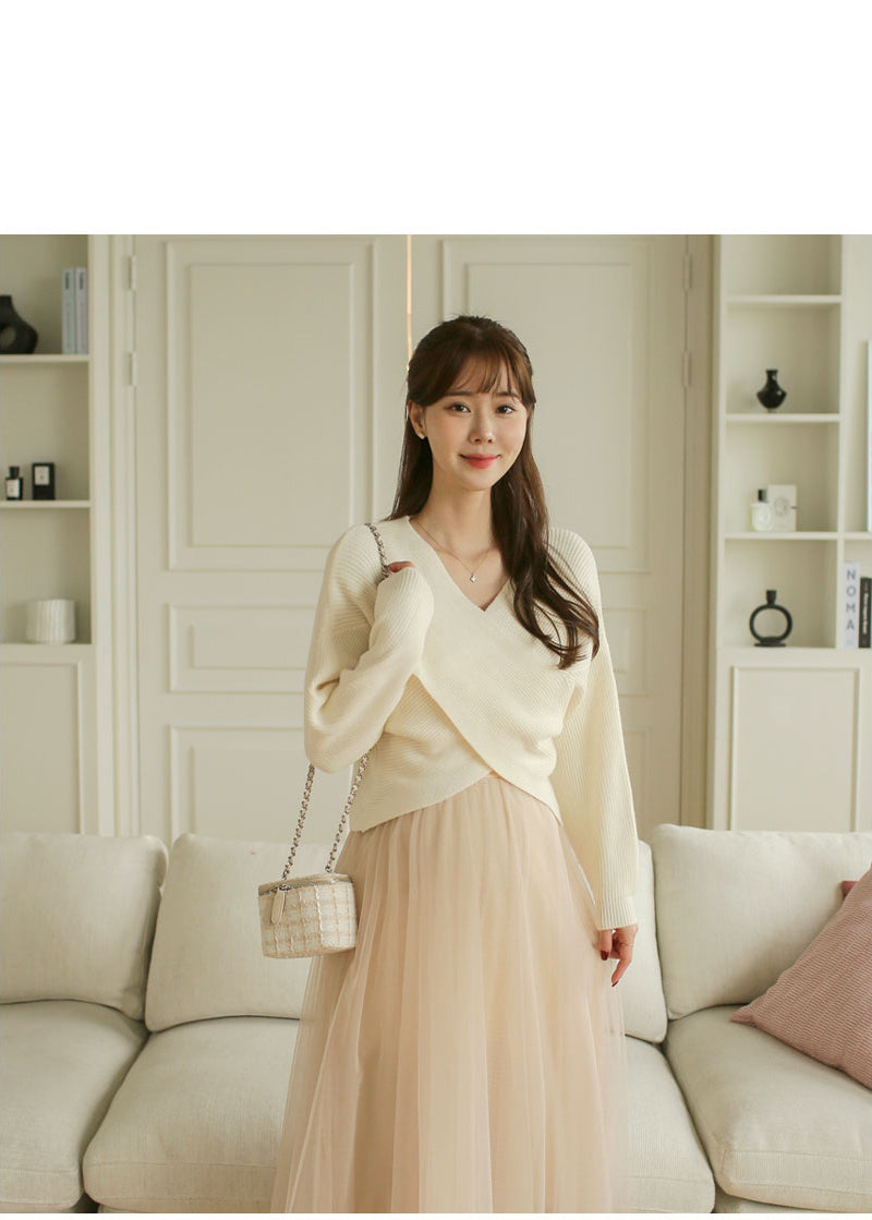 Elegant Mesh Dress Set