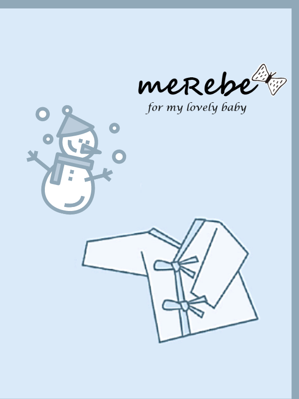 KRMB253 韓國 Merebe 初生和尚袍-金黃小薯餅 (冬)