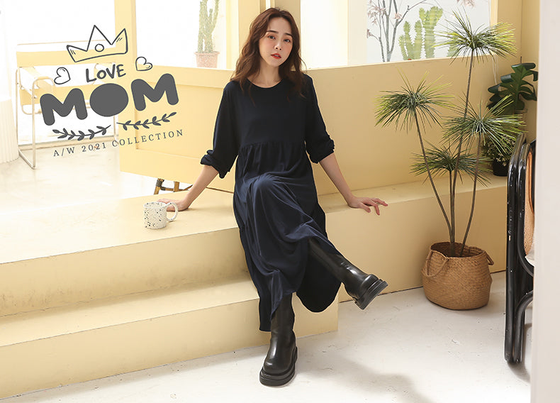 Layered & Flowy Nursing Dress