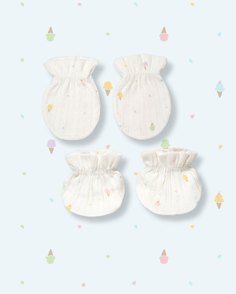 Mittens & Booties-Ice Cream (Summer)