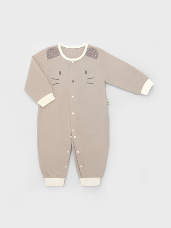 Romper-Beige Mouse (All Seasons)