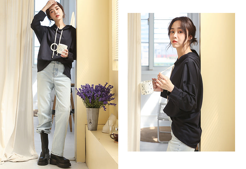 Relaxed Sweat Nursing Hoodie