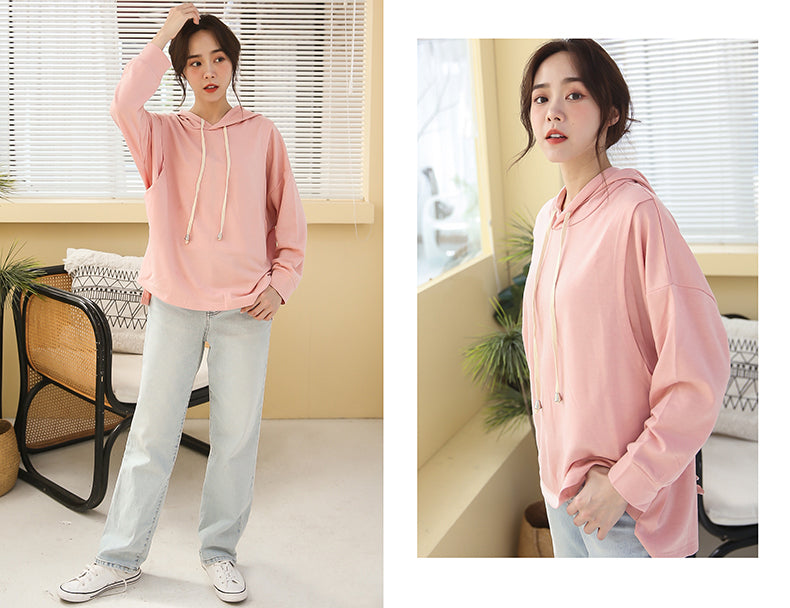 Relaxed Sweat Nursing Hoodie
