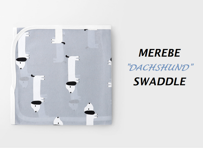 Swaddle Blanket-Dachshund (Summer)