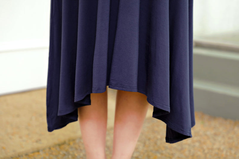 V-Neckline Wrap Dress