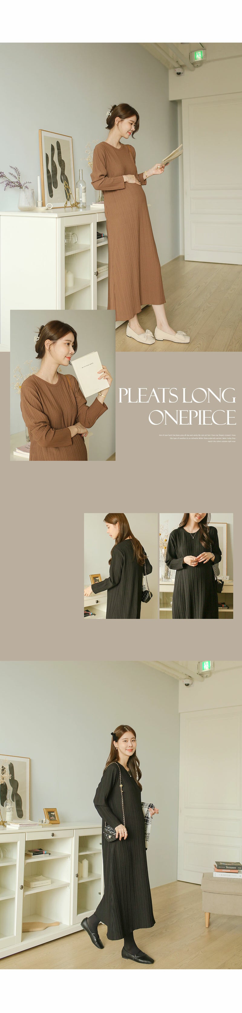 Plain Rib Maxi Dress