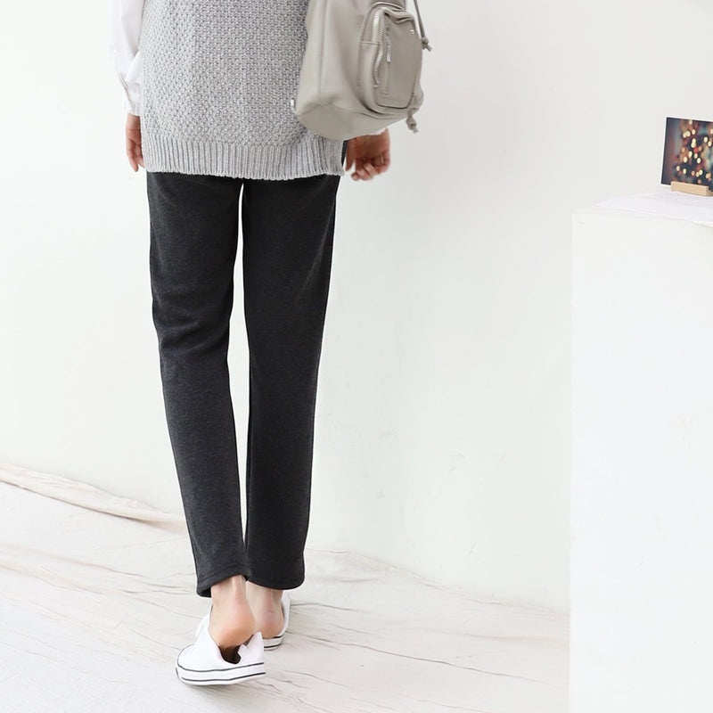 Comfy Brushed Pants with Yoga Waistband