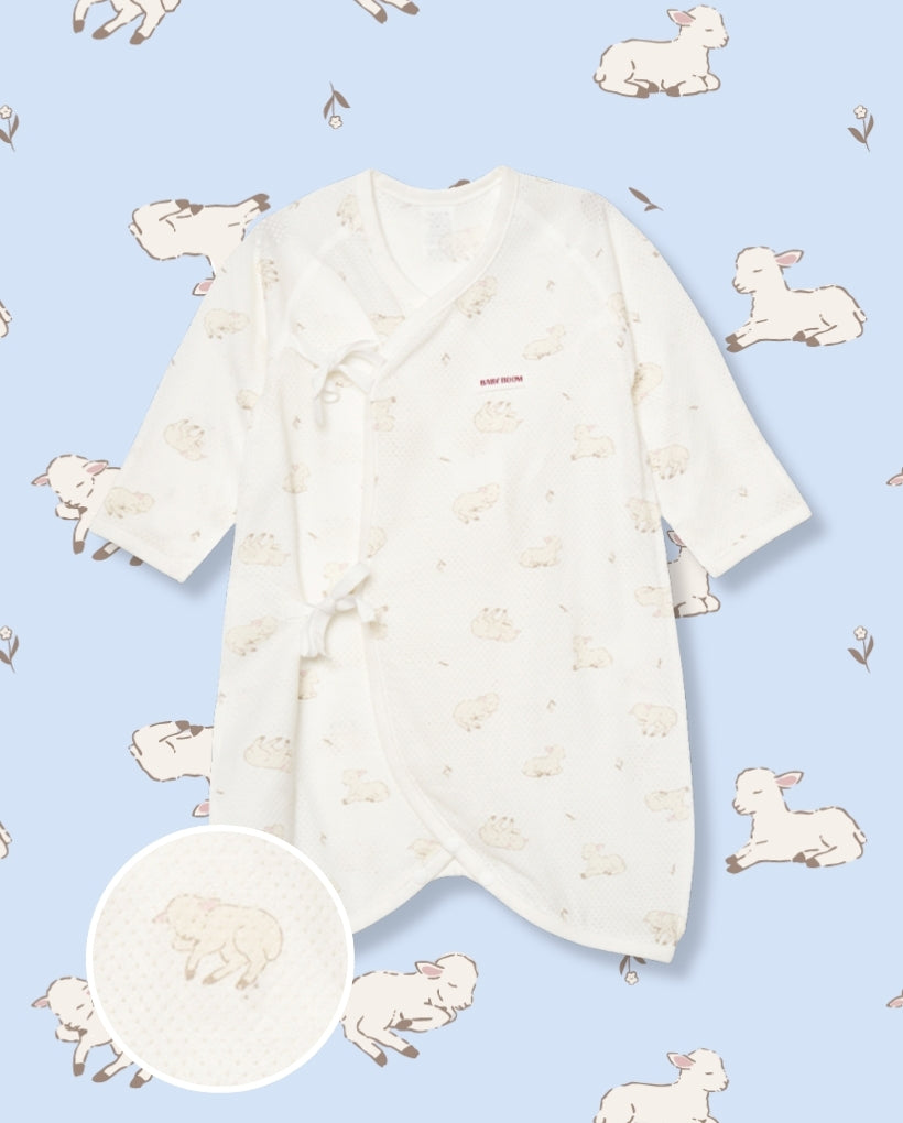 Wrap Romper-Little Sheep (Summer)