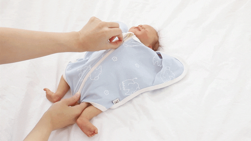 Swaddle Suit-Flowery Elephant (All Seasons)