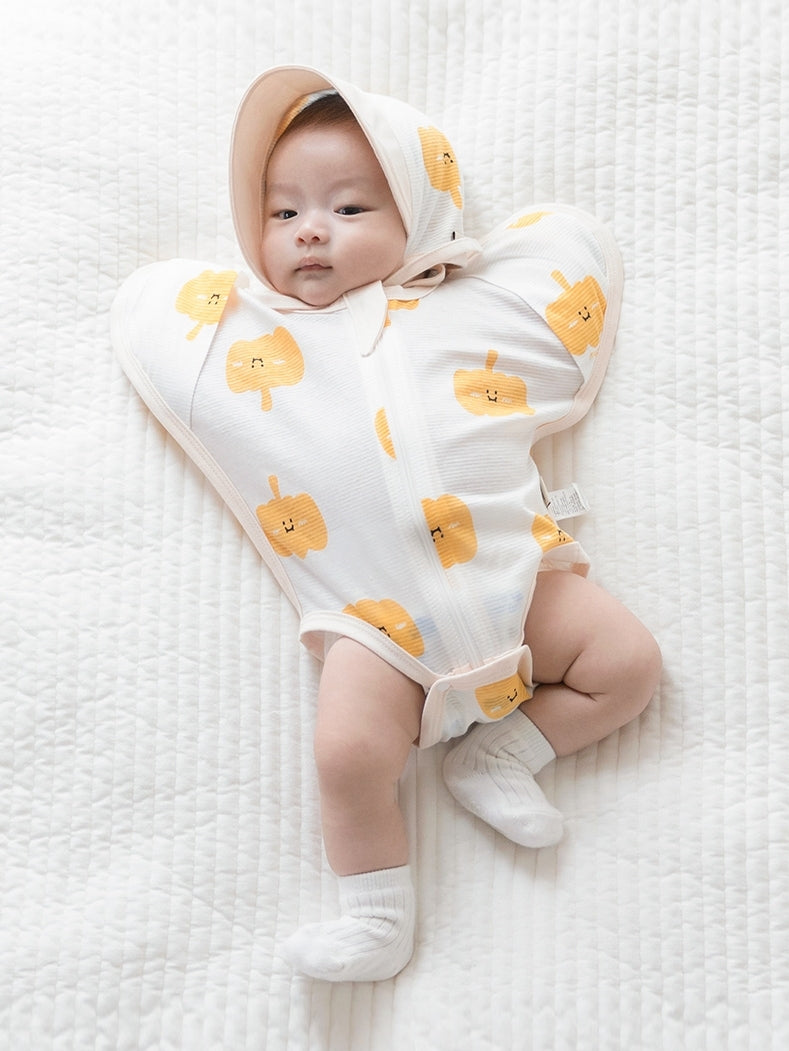 Swaddle Suit-Smile Paprika (Summer)