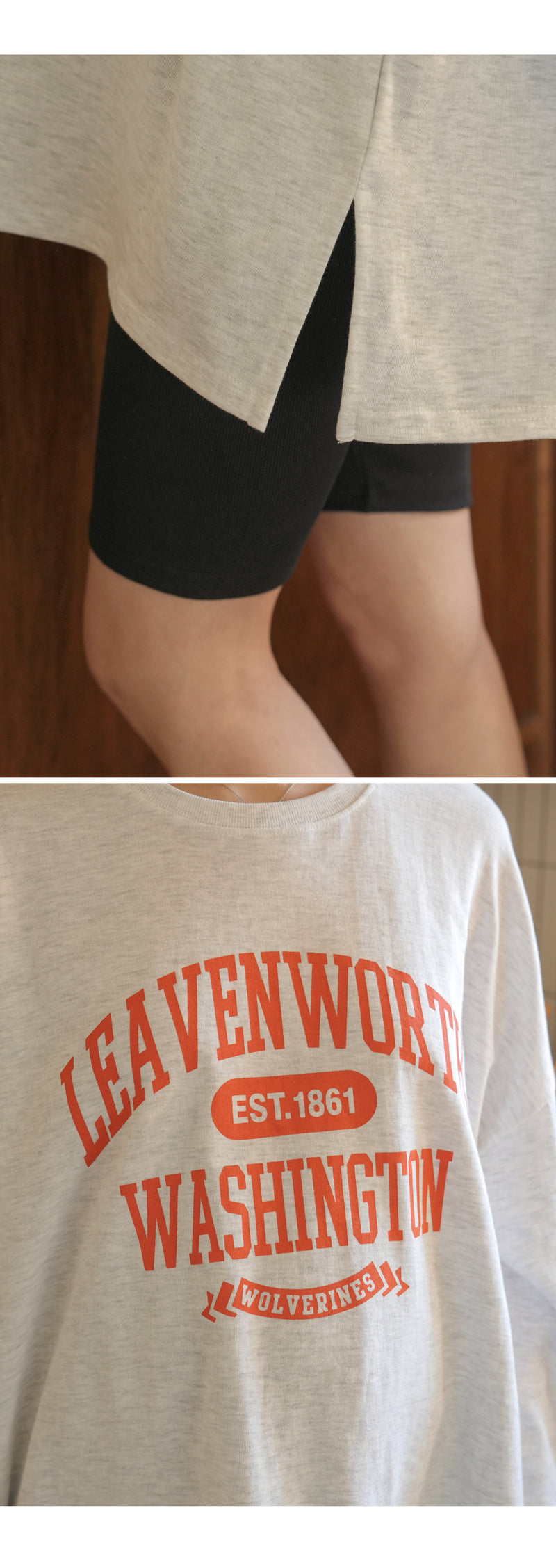 Washington Loose Fit Long Sleeve Maternity T-Shirt