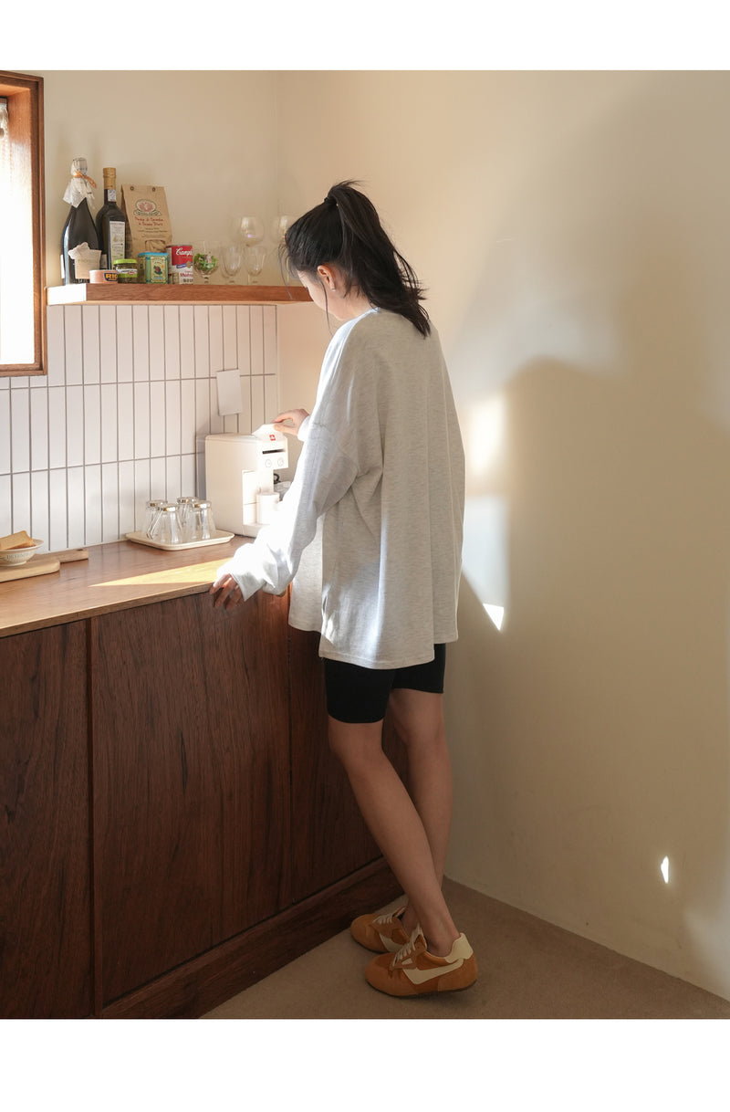 Washington Loose Fit Long Sleeve Maternity T-Shirt